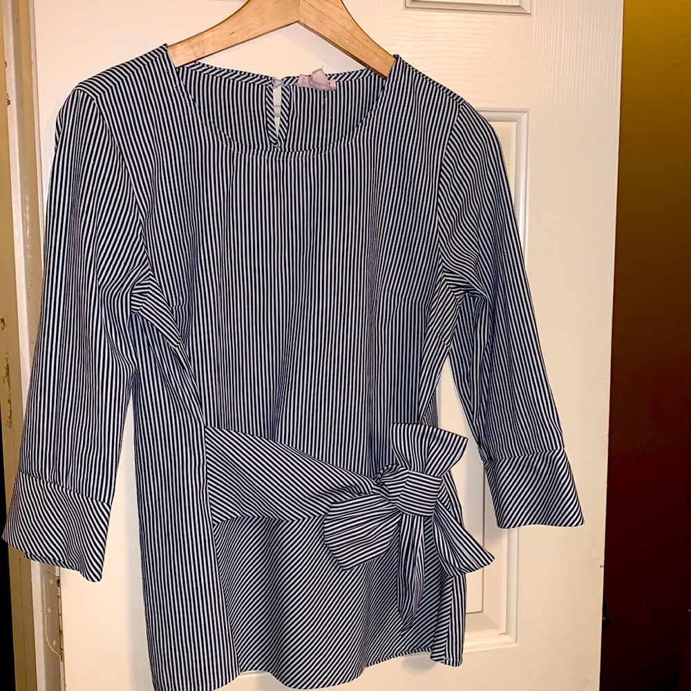 Cute Denim 3/4 sleeve shirt